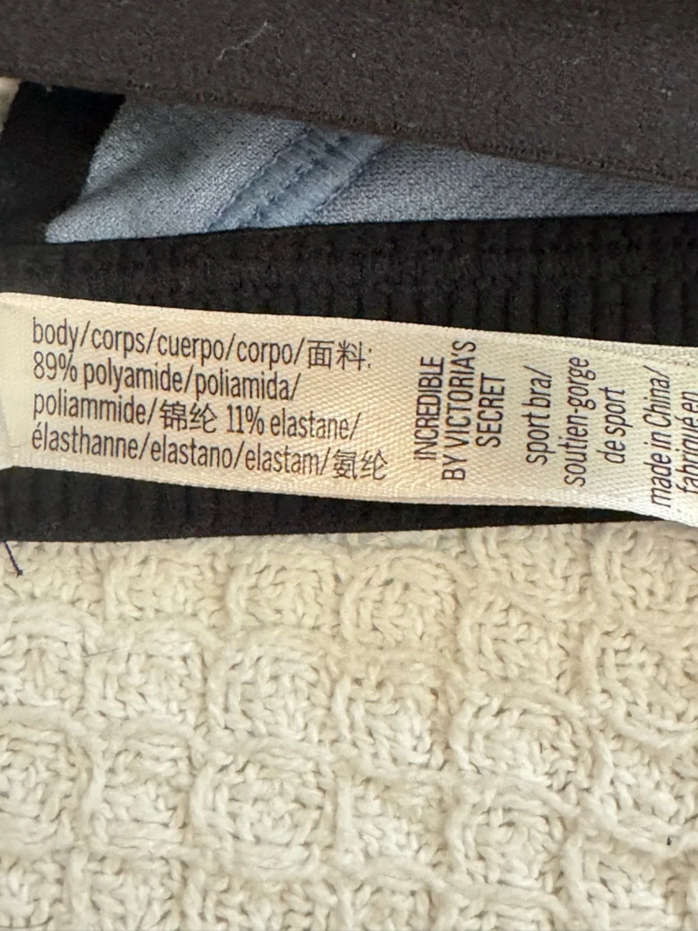 VICTORIAS SECRET MULTICOLOR FLORAL INCREDIBLE VSX SPORT BRA MAX SUPPORT 38D E85 - Picture 8 of 11